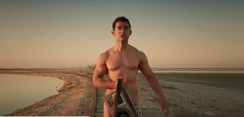 Aamir Khan naked Scene PK